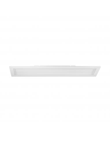 Plafón LED alargado blanco 120 cm - Eglo Padrogianoz
