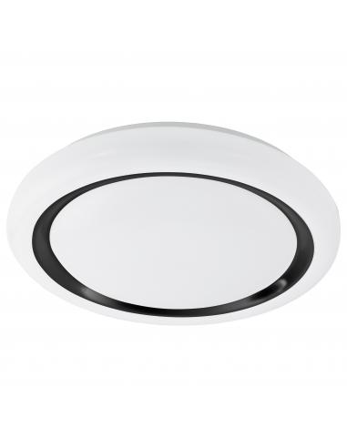 Round white LED ceiling light Ø48 cm - EGLO Capasso