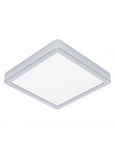 Square chrome LED ceiling light 21 cm - EGLO Fueva5
