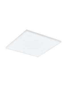 Plafón LED cuadrado blanco 59 cm - Eglo Turconab
