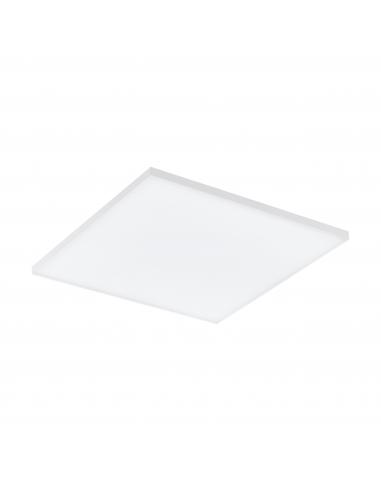 Plafón LED cuadrado blanco 59 cm - Eglo Turconab