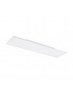 Plafón LED alargado blanco 119 cm - Eglo Turconab