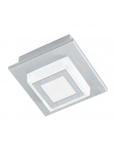 EGLO 94505 - MASIANO LED Ceiling Light in Brushed Aluminum and Acrylic