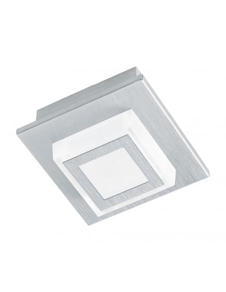 EGLO 94505 - MASIANO LED Ceiling Light in Brushed Aluminum and Acrylic