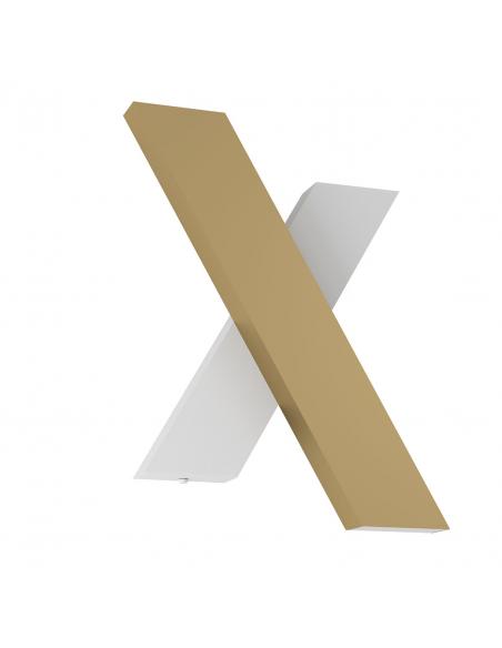 Wall lamp 2 white LED lights - EGLO Brezzara