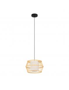 Brown steel pendant lamp - EGLO Monterroso