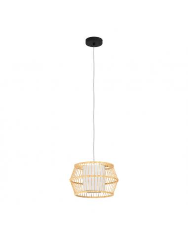 Brown steel pendant lamp - EGLO Monterroso