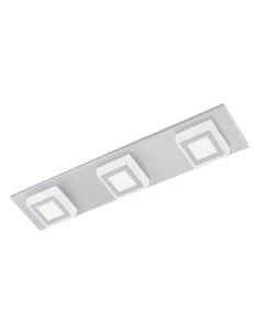EGLO 94507 - MASIANO LED Ceiling Light in Brushed Aluminum and Acrylic