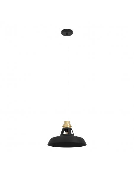 Black steel pendant lamp - EGLO Espinardo