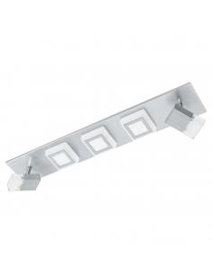 EGLO 94511 - MASIANO LED Ceiling Light in Brushed Aluminum and Acrylic