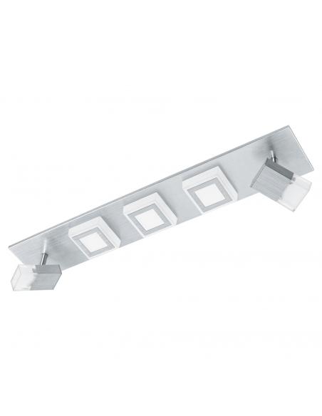 EGLO 94511 - MASIANO LED Ceiling Light in Brushed Aluminum and Acrylic
