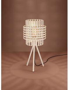 Lámpara de mesa acero beige - Eglo Oltamar 2
