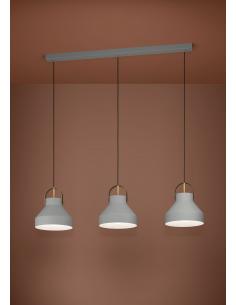3 light steel pendant lamp - EGLO Estepona 2
