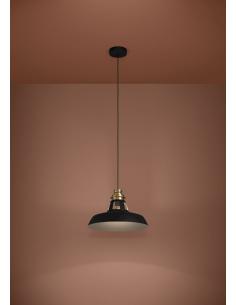 Black steel pendant lamp - EGLO Espinardo 2