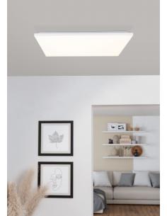 Plafón LED cuadrado blanco... 2