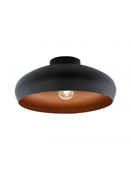 EGLO 94547 - MOGANO Living Room Lamp in black steel, copper