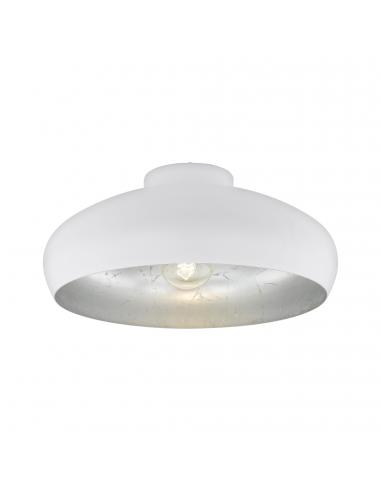 EGLO 94548 - MOGANO Lámpara de Salón en Acero blanco, plata