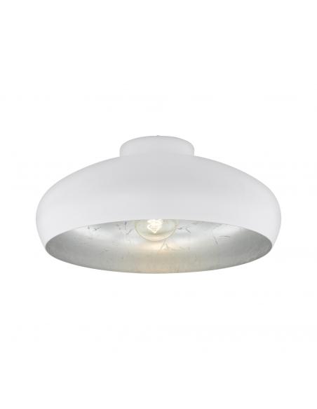 EGLO 94548 - MOGANO Lámpara de Salón en Acero blanco, plata