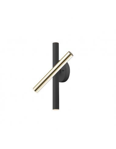 Gold/Black Wall Light 3 lights -...