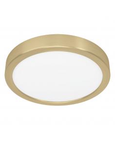 Round gold LED ceiling light Ø21 cm - EGLO Fueva5