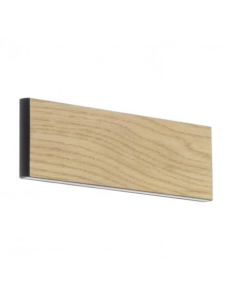 Wall lamp 2 LED lights wood - EGLO Climene