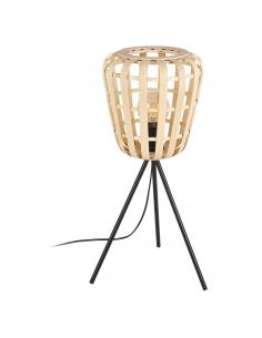 Brown wooden table lamp - EGLO Montezuelo