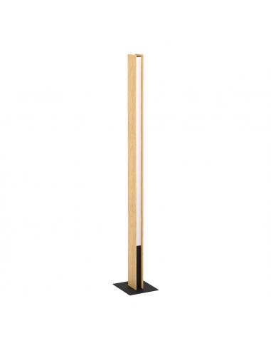 Smart LED floor lamp wood - EGLO Anchorenaz