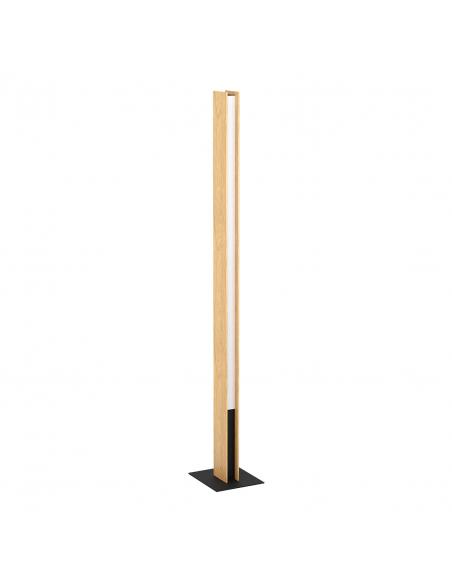 Smart LED floor lamp wood - EGLO Anchorenaz