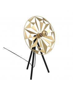 Original gold steel table lamp - EGLO Castañuelo