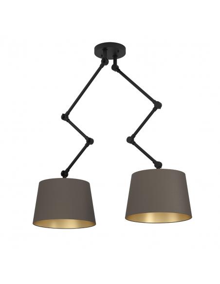 2 mobile cappuccino ceiling lamp - EGLO Pistunio