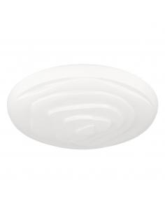 Round white LED ceiling light detail Ø48 cm - EGLO Battistona