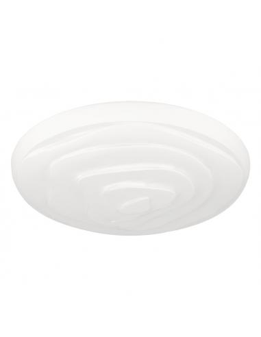 Round white LED ceiling light detail Ø48 cm - EGLO Battistona