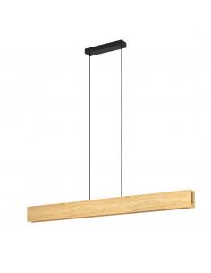 Smart LED pendant lamp wood - EGLO Anchorenaz