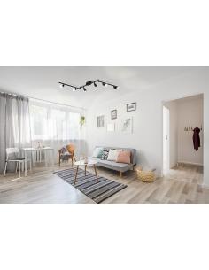 6-light GU10 gold steel... 2