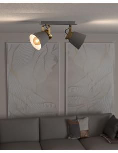 2-light spotlight steel... 2