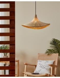 Natural wood pendant lamp -... 2
