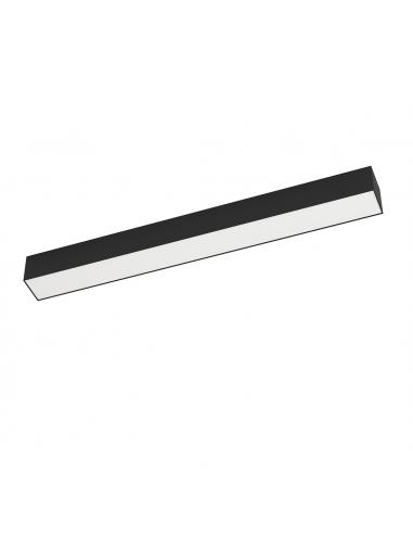Extended black LED ceiling light 58...
