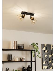 2 light spotlight gold... 2