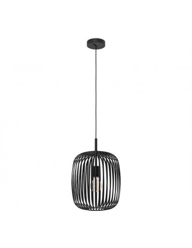 Black steel pendant lamp - EGLO...