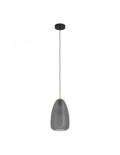 Satin crystal pendant lamp...