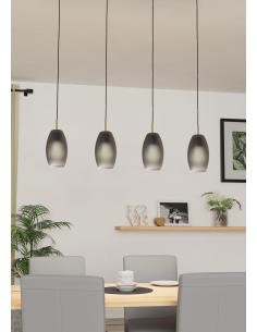 Lámpara colgante 4 luces... 2