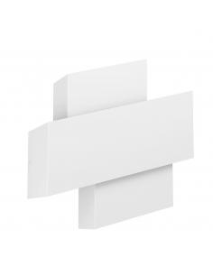 White steel wall light -...