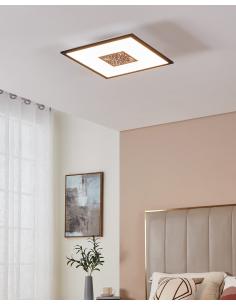 Square black LED ceiling... 2