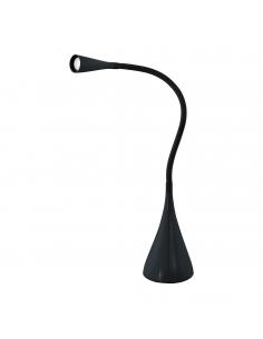 EGLO 94677 - SNAPORA Lámpara LED en Plastico, aluminio negro