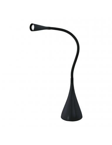 EGLO 94677 - SNAPORA Lámpara LED en Plastico, aluminio negro