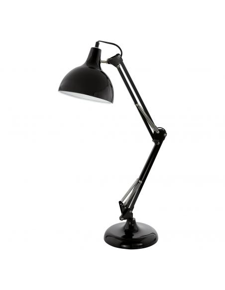 EGLO 94697 - BORGILLIO Office Lamp in Black Steel