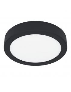 Round black LED ceiling...