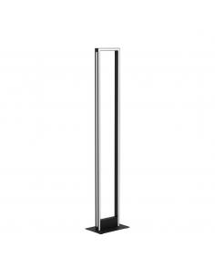 Smart black LED floor lamp...