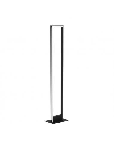 Smart black LED floor lamp - EGLO...