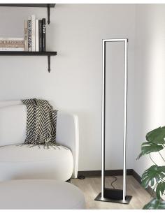 Smart black LED floor lamp... 2